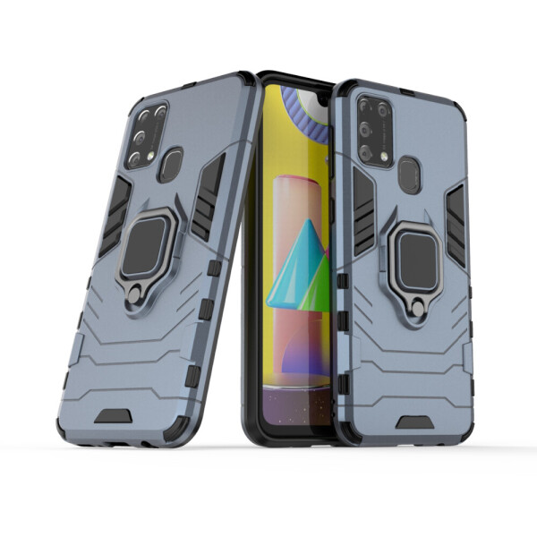 Чехол Ring case для Samsung Galaxy M31 (M315) бронированный бампер с кольцом темно-синий
Чехол Ring case для Samsung Galaxy M31 (M315) бронированный бампер с кольцом темно-синий