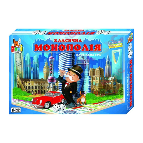 Наст. игра "Классическая Монополия" Бамсик /10/
Наст. игра "Классическая Монополия" Бамсик /10/