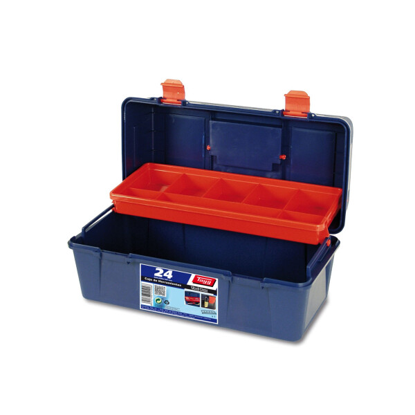 Ящик Tayg Box 24 Caja htas 40x20,6x18,8 см для инструментов+вкладка пластиковый синий (124006)
Ящик Tayg Box 24 Caja htas 40x20,6x18,8 см для инструментов+вкладка пластиковый синий (124006)