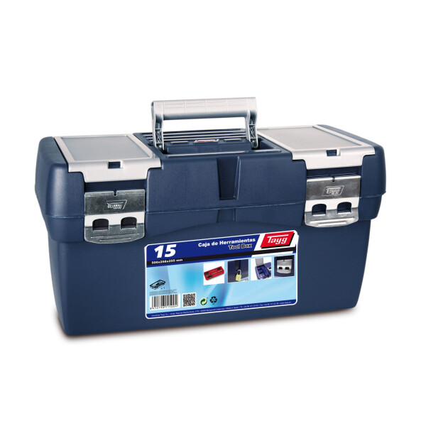 Ящик Tayg Box 15 Caja htas 50x25,8x25,5 см для инструментов+вкладка пластиковый синий (115004)
Ящик Tayg Box 15 Caja htas 50x25,8x25,5 см для инструментов+вкладка пластиковый синий (115004)
