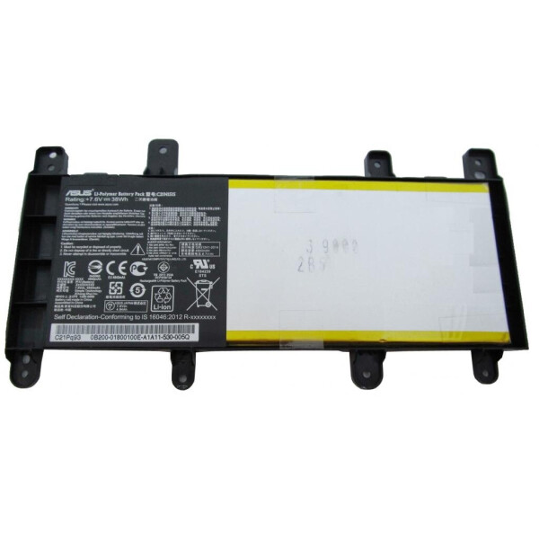 Аккумулятор для ноутбука ASUS X756 C21N1515, 4840mAh (38Wh), 4cell, 7.6V, Li-ion, черная, (A47278)
Аккумулятор для ноутбука ASUS X756 C21N1515, 4840mAh (38Wh), 4cell, 7.6V, Li-ion, черная, (A47278)
