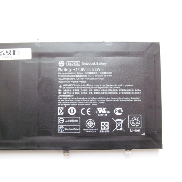 Аккумулятор для ноутбука HP Envy 14-3000 SL04XL, 58Wh (3900mAh), 8cell, 14.8V, Li-ion (A47463)
Аккумулятор для ноутбука HP Envy 14-3000 SL04XL, 58Wh (3900mAh), 8cell, 14.8V, Li-ion (A47463)