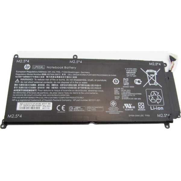 Аккумулятор для ноутбука HP Envy 15-A LP03XL, 48Wh (4050mAh), 6cell, 11.4V, Li-ion, черн (A47170)
Аккумулятор для ноутбука HP Envy 15-A LP03XL, 48Wh (4050mAh), 6cell, 11.4V, Li-ion, черн (A47170)