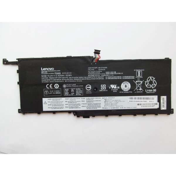 Аккумулятор для ноутбука Lenovo ThinkPad X1 Carbon (4th Gen) 00HW028, 3425mAh (52Wh), 4cell, (A47395)
Аккумулятор для ноутбука Lenovo ThinkPad X1 Carbon (4th Gen) 00HW028, 3425mAh (52Wh), 4cell, (A47395)