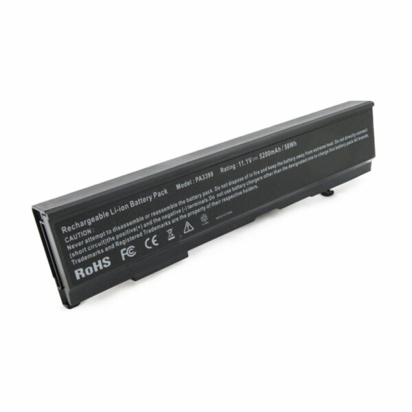 Аккумулятор для ноутбука Toshiba Satellite A80 (PA3399U) 5200 mAh EXTRADIGITAL (BNT3959)
Аккумулятор для ноутбука Toshiba Satellite A80 (PA3399U) 5200 mAh EXTRADIGITAL (BNT3959)