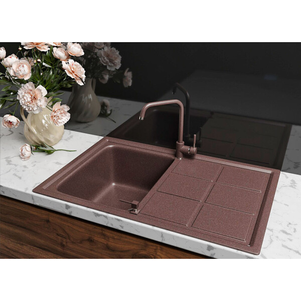Кухонная мойка Гранитная Stella Bavaria коричневый
Кухонная мойка Гранитная Stella Bavaria коричневый