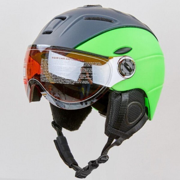 Шлем горнолыжный с визором и механизмом регулировки MOON MS-6296 M 55-58 Black-Green
Шлем горнолыжный с визором и механизмом регулировки MOON MS-6296 M 55-58 Black-Green