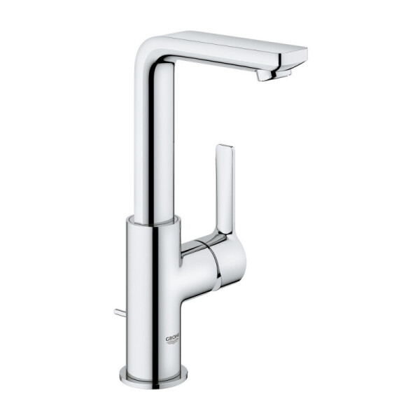 Смеситель для раковины Grohe Lineare 23296001 с донным клапаном, L-Size
Смеситель для раковины Grohe Lineare 23296001 с донным клапаном, L-Size