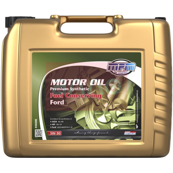 Моторное масло MPM Motor Oil Premium Synthetic Fuel Conserving Ford 5W-30, 20л (05020E)
Моторное масло MPM Motor Oil Premium Synthetic Fuel Conserving Ford 5W-30, 20л (05020E)