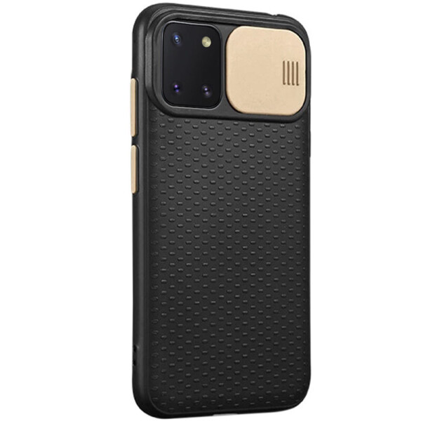 Чехол Camshield Black TPU со шторкой защищающей камеру для Samsung Galaxy Note 10 Lite (A81) (Черный / Золотой) (906642)
Чехол Camshield Black TPU со шторкой защищающей камеру для Samsung Galaxy Note 10 Lite (A81) (Черный / Золотой) (906642)