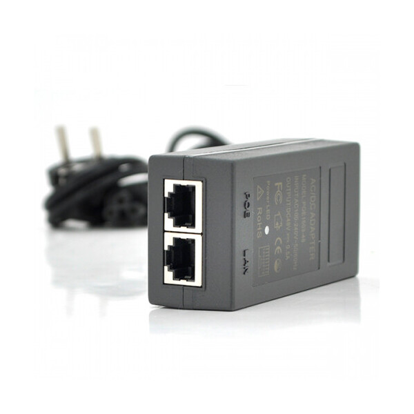POE инжектор 12V 1A (12Вт) с портами Ethernet 10/100/1000Мбит/с + кабель питания (92*72*50) 0.095 кг (88*45*30)
POE инжектор 12V 1A (12Вт) с портами Ethernet 10/100/1000Мбит/с + кабель питания (92*72*50) 0.095 кг (88*45*30)