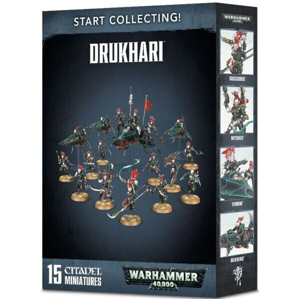 Настольная игра Games Workshop Start Collecting! Drukhari Warhammer 40000 (99120112036)
Настольная игра Games Workshop Start Collecting! Drukhari Warhammer 40000 (99120112036)