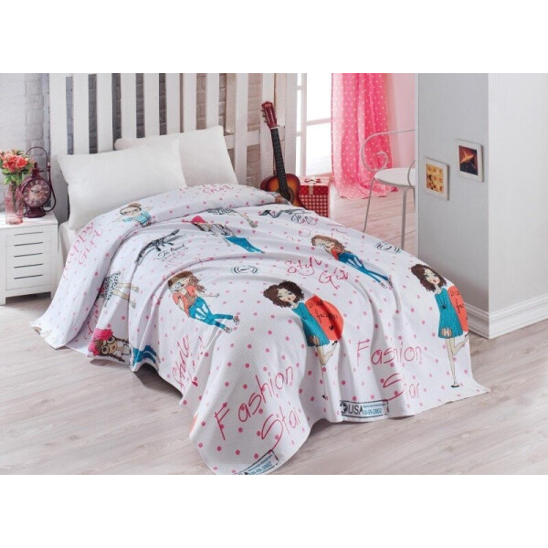 Детское постельное белье с вафельным покрывалом Eponj Home. FashionGirl Pembe-1,5-спальный подростковый
Детское постельное белье с вафельным покрывалом Eponj Home. FashionGirl Pembe-1,5-спальный подростковый