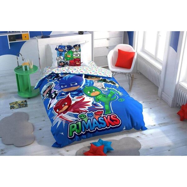 Подростковое светящееся постельное белье TAC. PJ Masks Hero Ранфорс-1,5-спальный подростковый
Подростковое светящееся постельное белье TAC. PJ Masks Hero Ранфорс-1,5-спальный подростковый