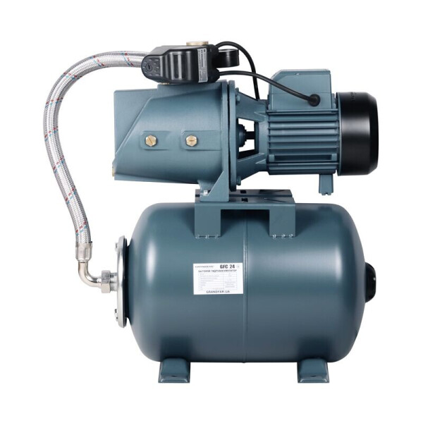 Насосная станция GRANDFAR AUTOJSWm110+24L на базе GRANDFAR JSWm110 и GRANDFAR GFC 24 (GF1054)
Насосная станция GRANDFAR AUTOJSWm110+24L на базе GRANDFAR JSWm110 и GRANDFAR GFC 24 (GF1054)