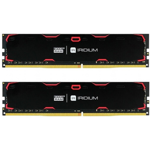 Оперативная память GOODRAM 16 GB (2x8GB) DDR4 2400 MHz Iridium Black (IR-2400D464L15S/16GDC)
Оперативная память GOODRAM 16 GB (2x8GB) DDR4 2400 MHz Iridium Black (IR-2400D464L15S/16GDC)