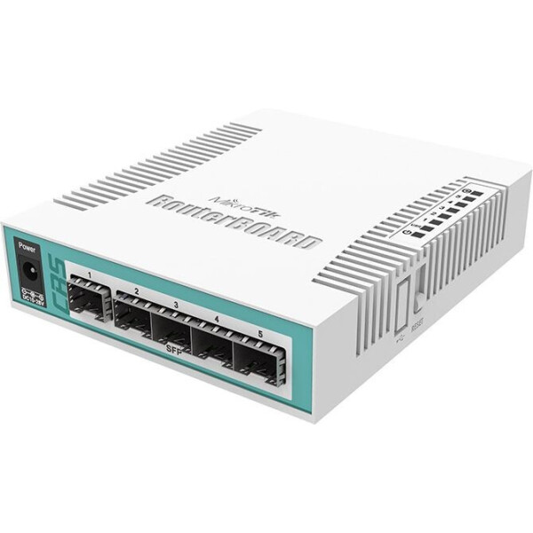 Коммутатор MikroTik CRS106-1C-5S (400Mhz/128Mb, 5xSFP, 1xCombo)
Коммутатор MikroTik CRS106-1C-5S (400Mhz/128Mb, 5xSFP, 1xCombo)
