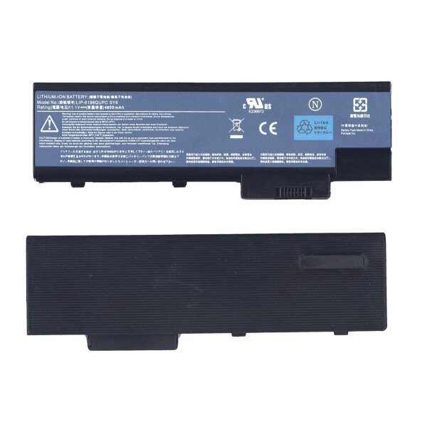 Аккумуляторная батарея для ноутбука Acer Travelmate 2300, 4000, 4100, 4500, 4600; Aspire: 1000, 3000, 5000, Extensa 3001, 3002, 3003 11.1V Black 5200mAh
Аккумуляторная батарея для ноутбука Acer Travelmate 2300, 4000, 4100, 4500, 4600; Aspire: 1000, 3000, 5000, Extensa 3001, 3002, 3003 11.1V Black 5200mAh