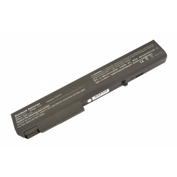 Аккумуляторная батарея для ноутбука HP Compaq HSTNN-OB60 EliteBook 8730W 14.4V Black 5200mAhr
Аккумуляторная батарея для ноутбука HP Compaq HSTNN-OB60 EliteBook 8730W 14.4V Black 5200mAhr