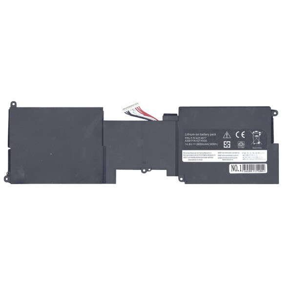 Аккумуляторная батарея для ноутбука Lenovo 42T4936 Thinkpad X1 Carbon 13.3" 14.8V Black 2600mAhr
Аккумуляторная батарея для ноутбука Lenovo 42T4936 Thinkpad X1 Carbon 13.3" 14.8V Black 2600mAhr