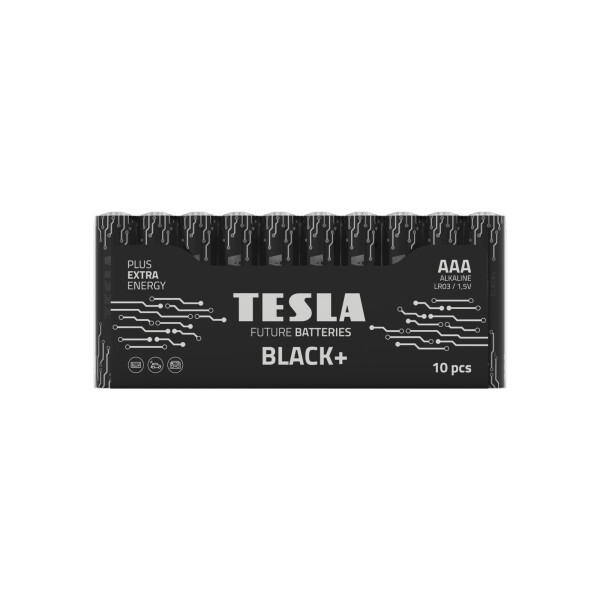 Щелочные батарейки TESLA AAA BLACK+ 10 MULTIPACK (LR03)
Щелочные батарейки TESLA AAA BLACK+ 10 MULTIPACK (LR03)