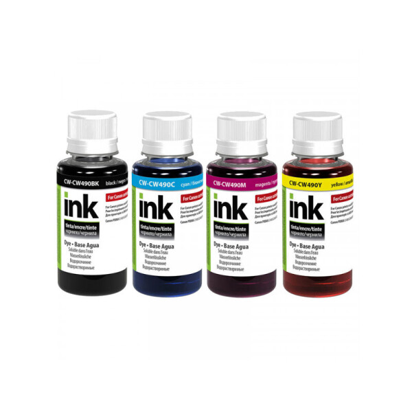 Комплект чернил ColorWay (CW-CP490/CW490SET01) для Canon CP490/CW490 BK/C/M/Y Dye-based/Pigment 4 x 100 ml
Комплект чернил ColorWay (CW-CP490/CW490SET01) для Canon CP490/CW490 BK/C/M/Y Dye-based/Pigment 4 x 100 ml