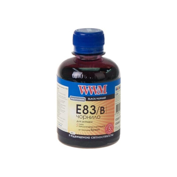 Чернила WWM для Epson T50/ P50/ PX660/ RX610/ R270/ R290/ R390/ TX650 200г Black (E83/B)
Чернила WWM для Epson T50/ P50/ PX660/ RX610/ R270/ R290/ R390/ TX650 200г Black (E83/B)