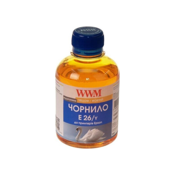Водорастворимые чернила WWM для принтера Epson XP600/ XP605/ XP700/ XP710/ XP800 200г Yellow (E26/Y)
Водорастворимые чернила WWM для принтера Epson XP600/ XP605/ XP700/ XP710/ XP800 200г Yellow (E26/Y)
