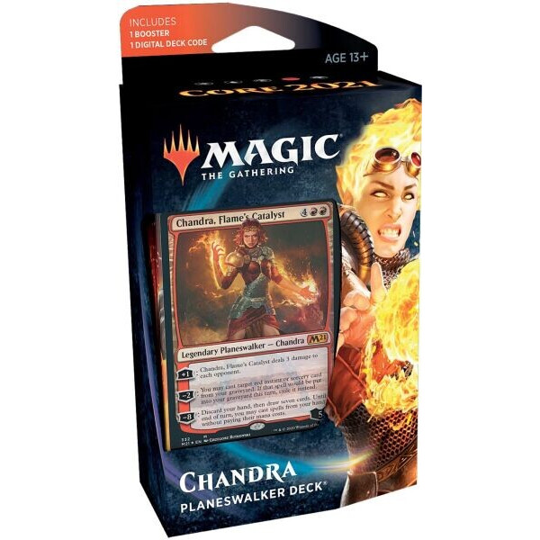 Настольная игра Wizards of the Coast Колода Planeswalker Chandra Core Set 2021 АНГЛ Magic The Gathering
Настольная игра Wizards of the Coast Колода Planeswalker Chandra Core Set 2021 АНГЛ Magic The Gathering