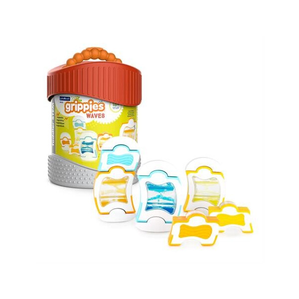 Конструктор Guidecraft Grippies Waves, 12 деталей (G8325)
Конструктор Guidecraft Grippies Waves, 12 деталей (G8325)