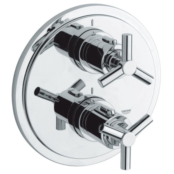 Внешняя часть термостатического смесителя для ванны Grohe Atrio 19395000 для встроенной части 35500000
Внешняя часть термостатического смесителя для ванны Grohe Atrio 19395000 для встроенной части 35500000