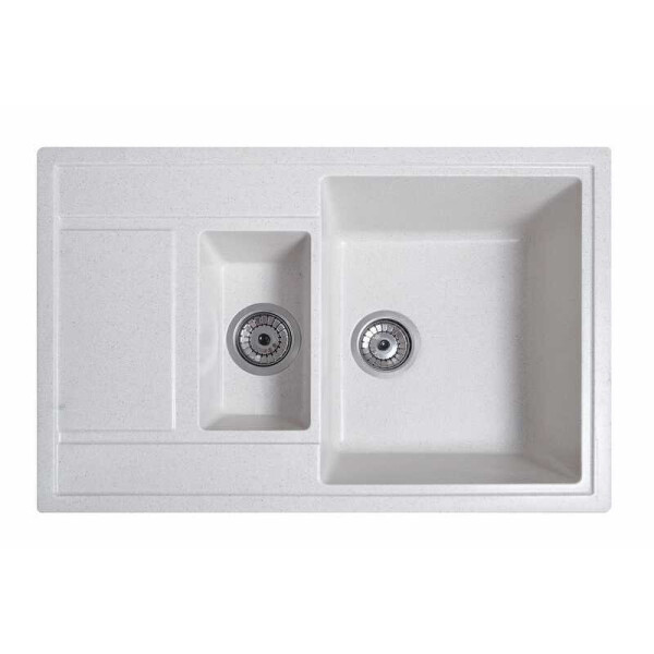 Кухонная мойка Galati Jorum 78D Biela 101 правая чаша (3344)
Кухонная мойка Galati Jorum 78D Biela 101 правая чаша (3344)