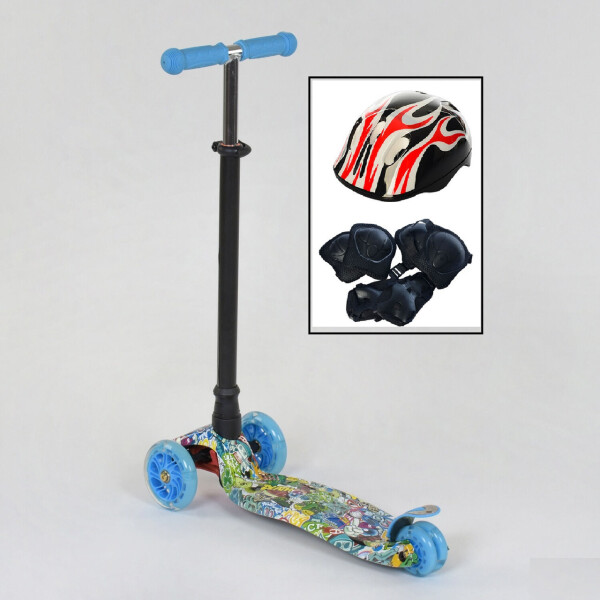 Самокат MAXI Best Scooter 4 колеса свет 60кг Синий с защитой от 2 лет (113-87249)
Самокат MAXI Best Scooter 4 колеса свет 60кг Синий с защитой от 2 лет (113-87249)