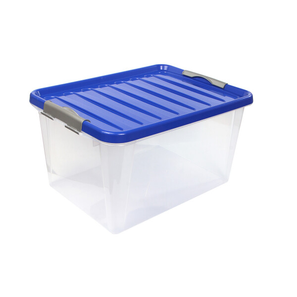 Контейнер пластиковый для хранения 31л с клипсами ClipBOX light Heidrun Италия, 48х35 h25 см (арт. 605_синій)
Контейнер пластиковый для хранения 31л с клипсами ClipBOX light Heidrun Италия, 48х35 h25 см (арт. 605_синій)