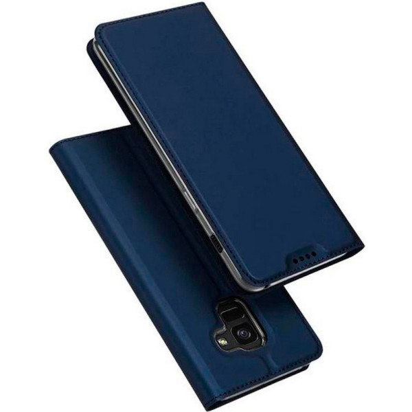 -книжка Dux Ducis с карманом для визиток для Samsung A730 Galaxy A8+ (2018) (Синий) (664518) 
-книжка Dux Ducis с карманом для визиток для Samsung A730 Galaxy A8+ (2018) (Синий) (664518)