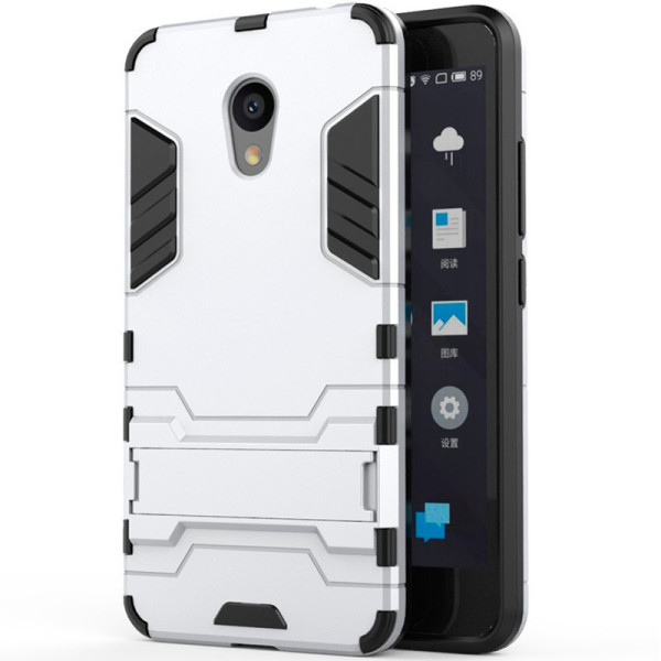 -подставка ударопрочный Transformer для Meizu M5s с мощной защитой корпуса (Серебряный / Satin Silver) (665687) 
-подставка ударопрочный Transformer для Meizu M5s с мощной защитой корпуса (Серебряный / Satin Silver) (665687)