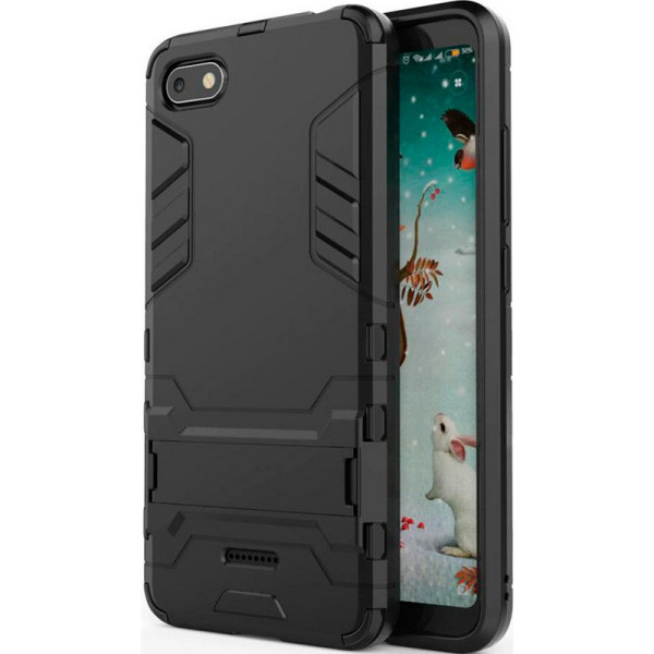 Чехол-подставка ударопрочный Transformer для Xiaomi Redmi 6A с мощной защитой корпуса (черный / Soul Black) (680160)
Чехол-подставка ударопрочный Transformer для Xiaomi Redmi 6A с мощной защитой корпуса (черный / Soul Black) (680160)