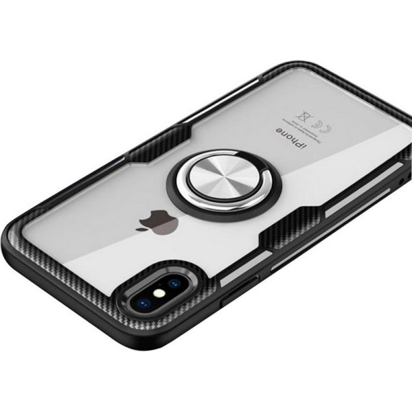 TPU+PC Deen CrystalRing с креплением под магнитный держатель для Apple iPhone X / XS (5.8") (бесцветный / черный) (681767)
TPU+PC Deen CrystalRing с креплением под магнитный держатель для Apple iPhone X / XS (5.8") (бесцветный / черный) (681767)