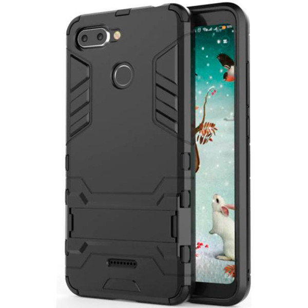 -подставка ударопрочный Transformer для Xiaomi Redmi 6 с мощной защитой корпуса (черный / Soul Black) (683223)
-подставка ударопрочный Transformer для Xiaomi Redmi 6 с мощной защитой корпуса (черный / Soul Black) (683223)