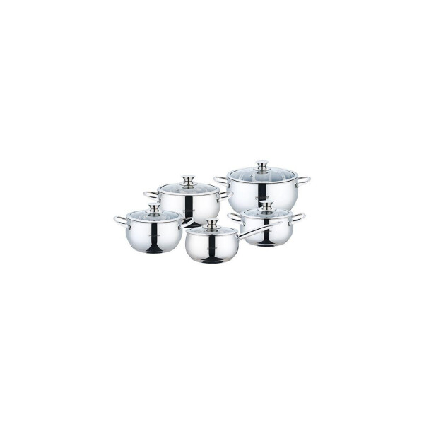 Набор посуды нержавеющий Maestro - 2,1 x 3,4 x 4,2 x 5 x 2,1 л (5 шт.) MR-3022-10 (MR-3022-10)
Набор посуды нержавеющий Maestro - 2,1 x 3,4 x 4,2 x 5 x 2,1 л (5 шт.) MR-3022-10 (MR-3022-10)