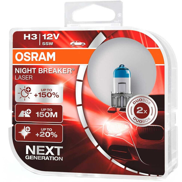 Галогеновая лампа Osram H3 Night Breaker Laser Next Generation 64151NLHCB +150% 55w Pk22s HardDuopet
Галогеновая лампа Osram H3 Night Breaker Laser Next Generation 64151NLHCB +150% 55w Pk22s HardDuopet