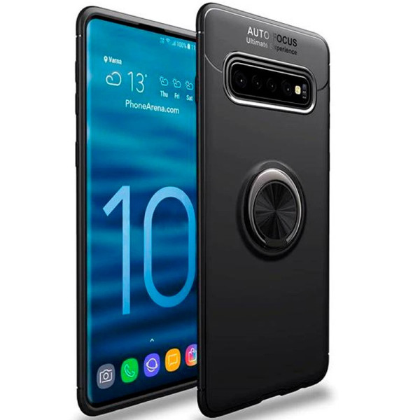 TPU Deen ColorRing с креплением под магнитный держатель для Samsung Galaxy S10 (черный / черный) (691174)
TPU Deen ColorRing с креплением под магнитный держатель для Samsung Galaxy S10 (черный / черный) (691174)