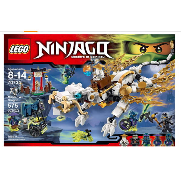 LEGO NINJAGO Дракон Мастера Ву (70734) 
LEGO NINJAGO Дракон Мастера Ву (70734)