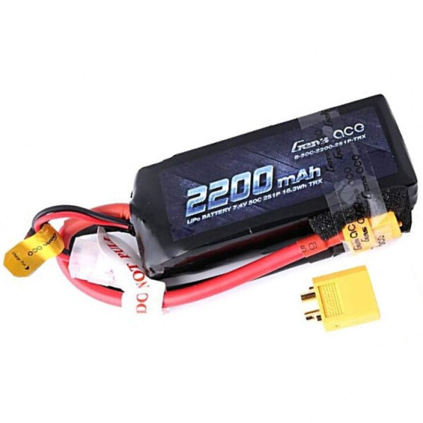 Аккумулятор Gens Ace LiPO 7,4В 2200мАч 2S 50C 87,2х34х20мм 130г XT60 (B-50C-2200-2S1P-TRX)
Аккумулятор Gens Ace LiPO 7,4В 2200мАч 2S 50C 87,2х34х20мм 130г XT60 (B-50C-2200-2S1P-TRX)