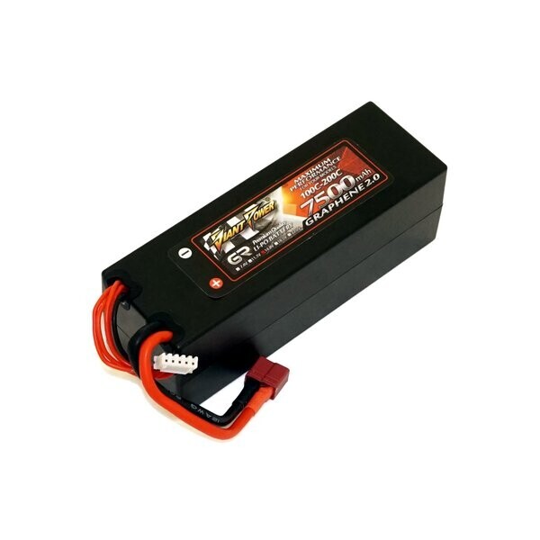 Аккумулятор Giant Power G2.0 Li-Pol 7500mAh 14.8V 4S 100C Hardcase 48x46x139 T-Plug
Аккумулятор Giant Power G2.0 Li-Pol 7500mAh 14.8V 4S 100C Hardcase 48x46x139 T-Plug