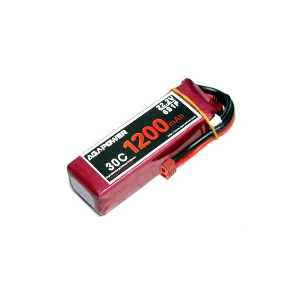 Аккумулятор AGA POWER LiPO 22,2В 1200мАч 6S 30C 26х34х105мм 190г T-Plug (AGA30-1200-6S-S)
Аккумулятор AGA POWER LiPO 22,2В 1200мАч 6S 30C 26х34х105мм 190г T-Plug (AGA30-1200-6S-S)