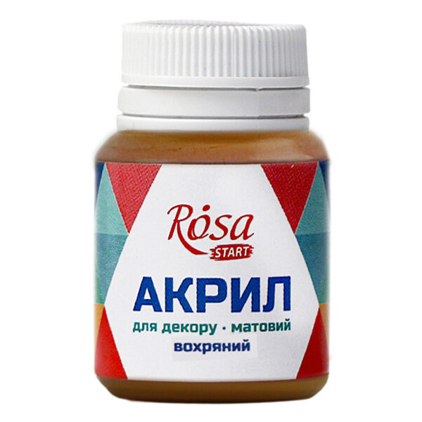 Краска акриловая матовая Rosa Start Охристый 20 мл (20005)
Краска акриловая матовая Rosa Start Охристый 20 мл (20005)