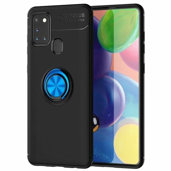 Защитный чехол UniCase Magnetic Ring для Samsung Galaxy A21s (A217) - Black / Blue
Защитный чехол UniCase Magnetic Ring для Samsung Galaxy A21s (A217) - Black / Blue