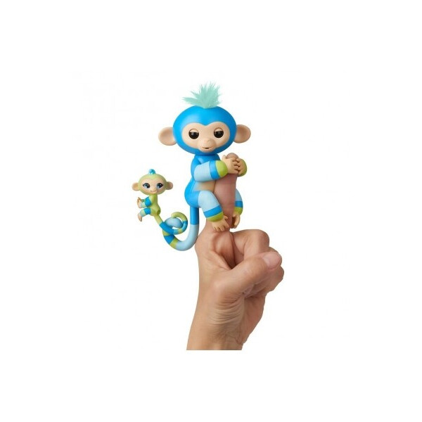 Интерактивная гламурная ручная обезьянка WowWee Fingerlings Билли с мини-обезьянкой (W3540/3541)
Интерактивная гламурная ручная обезьянка WowWee Fingerlings Билли с мини-обезьянкой (W3540/3541)