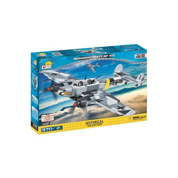 Конструктор Cobi Вторая Мировая Война Самолет Мессершмитт BF 110 370 деталей (COBI-5538)
Конструктор Cobi Вторая Мировая Война Самолет Мессершмитт BF 110 370 деталей (COBI-5538)